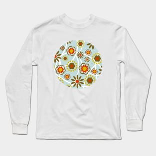 Floral Pattern Long Sleeve T-Shirt